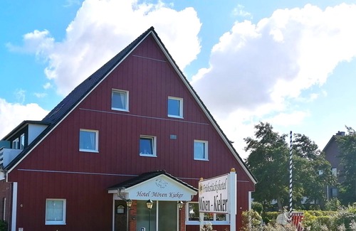 Friedrichskoog-Spitze Casa | Zweibettzimmer Landseite - Hotel Möven - Kieker