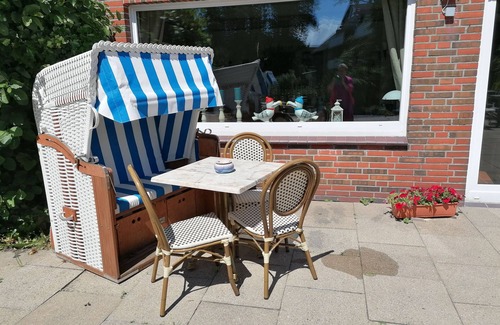 Friedrichskoog-Spitze Casa | Zweibettzimmer Landseite - Hotel Möven - Kieker