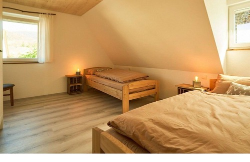 Buhl Apartamento | Zwitscherliebe, 75qm, 2 Schlafzimmer, Max. 6 Personen