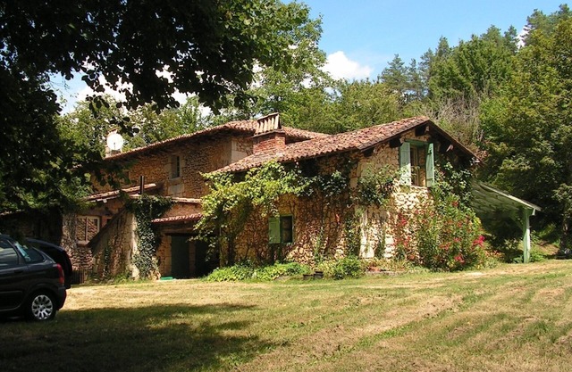 Molino del siglo 17 cerca de Bergerac