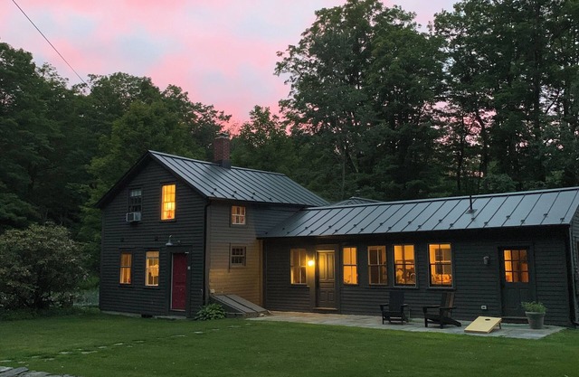 18th century Berkshires farmhouse on 12 acres, impeccably updated.