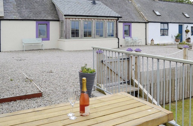 Alojamiento de 2 habitaciones en Portmahomack, cerca de Tain