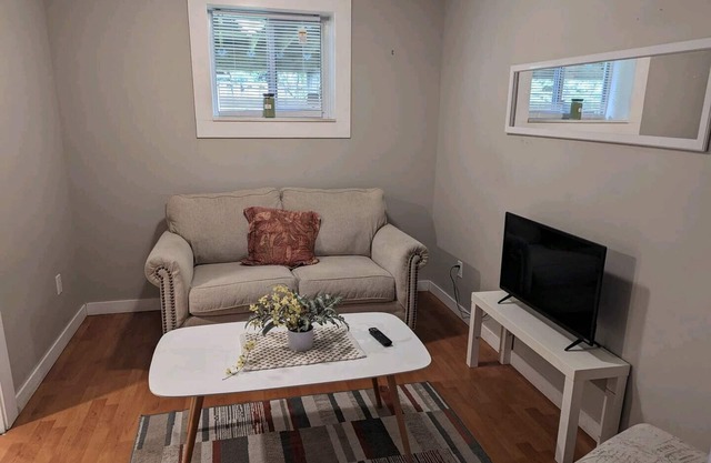 2 bedroom unit with separate entrance in Lougheed area 10 mins walk to askytrain