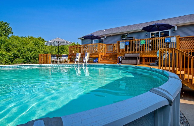 ★ Amplio Piscina 15 minutos a Grand Rapids Familia y mascotas LIMPIO