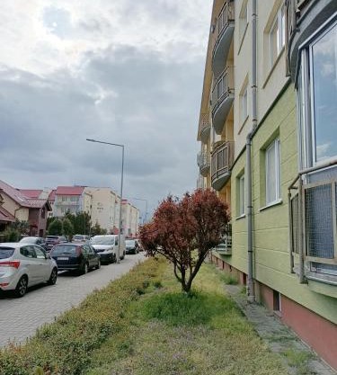 2 Pokoje 4 łóżka Ul Prusa Centrum 45m balkon dla max 4 osób