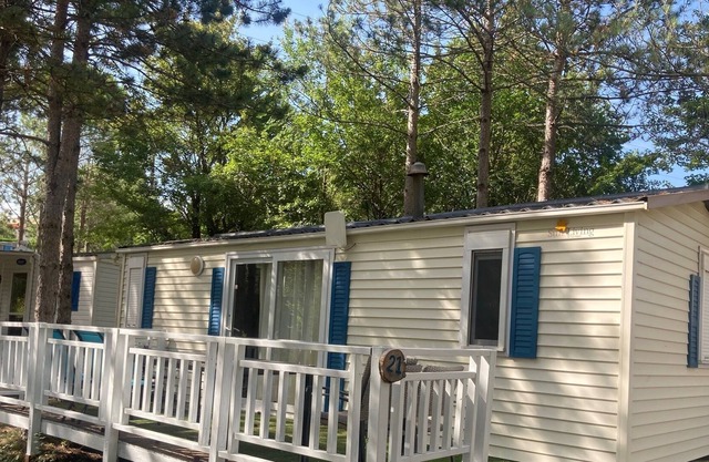 21- Mobile Home 4 people calm nature family air-conditioned