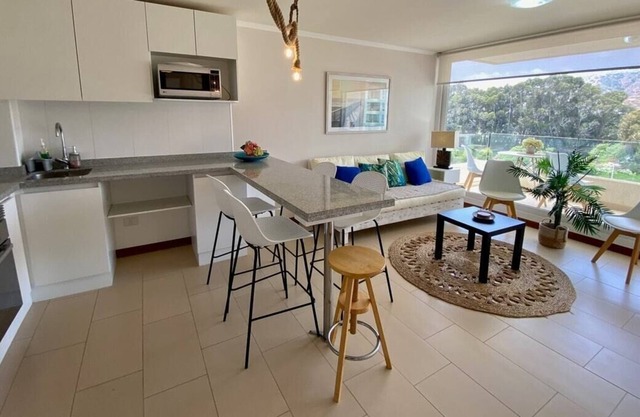 2D/2B Moderno Departamento - Laguna Papudo