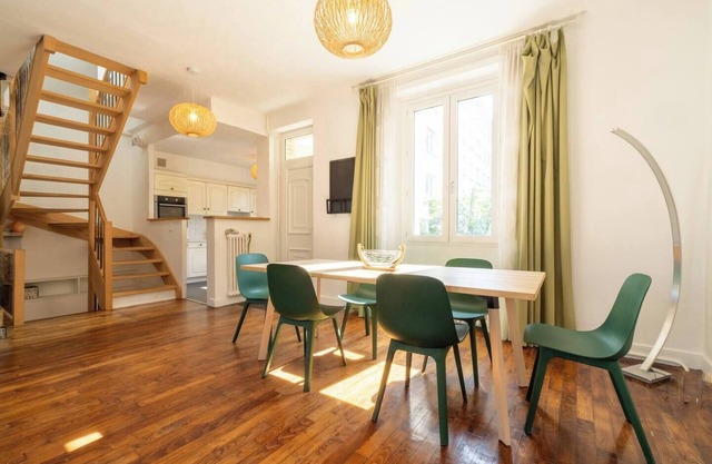 4-bedroom house with garden, ideal for families, near Rennes train station