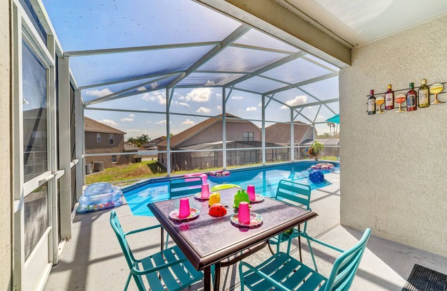 Villa de 4 dormitorios con vista a los fuegos artificiales de Disney SANITIZED
