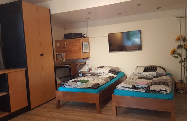 '4er Müggelwaldzimmer' tranquilo y acogedor apartamento en Köpenick m. Zona ajardinada