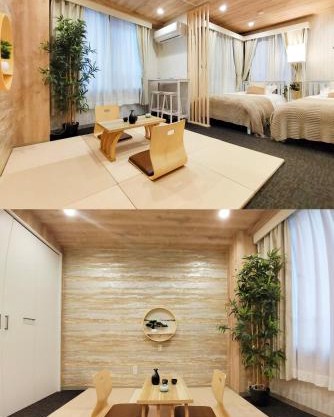 62新宿最中心 新宿御苑前站5分-Shinjuku center 5 mins to Station, Max 5P 新宿 涉谷 表参道 池袋 上野 代代木 银座 原宿