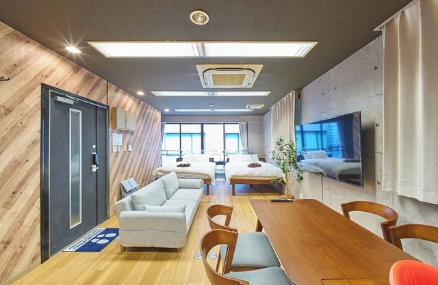 6person room2 double beds sofa bed4minute wa / Minato-ku Tokyo
