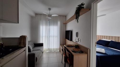 A 511 - Apê 1 dormitório - Cama Queen - Tókio Marine Hall