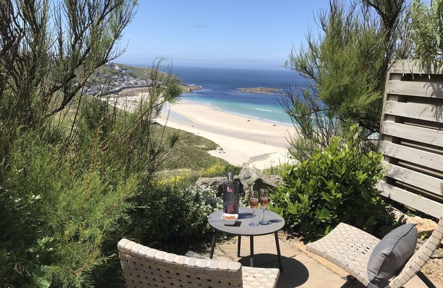 Lujo Cornualles Cottage - increíbles vistas al mar y camino privado a la playa Sennen Cove