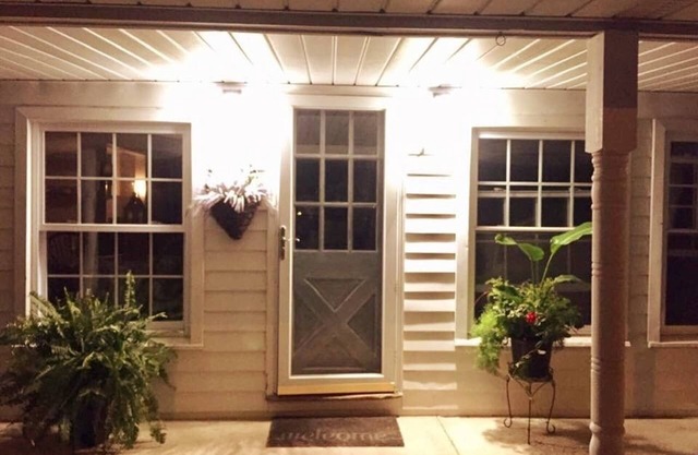 Casa frente a la playa en el río Delaware