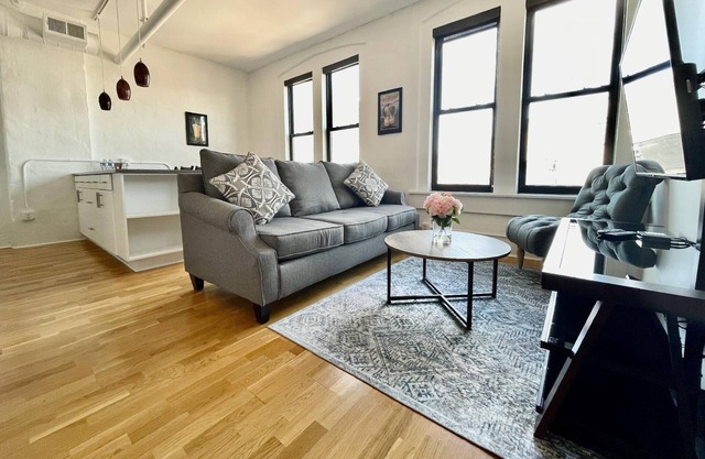 A historic 1,200 square foot loft in the heart of the Old Market