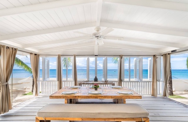 A Lovely Beachfront Home In A Quiet Location On The West Coast Of Barbados