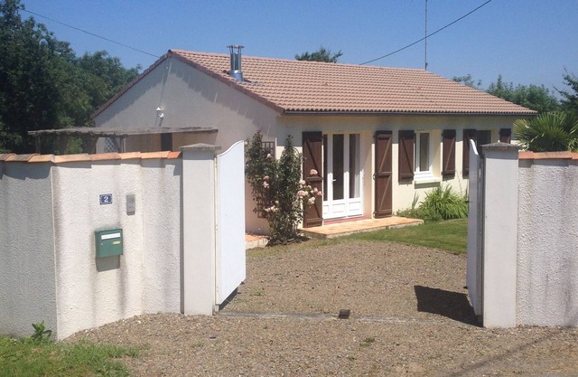 Una casa de vacaciones tranquila y confortable con cocina