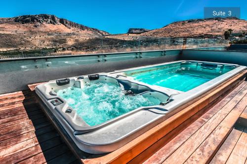 Amazing apartments with a private swimming pool near the sea of Galilee