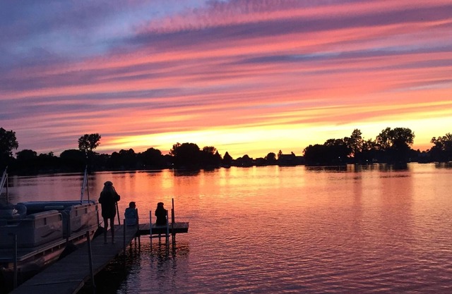 Casa del Lago, Dársena, Shipshewana Indiana, la salida 107