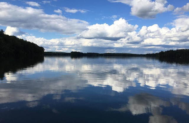 Lago Annabessacook, Monmouth, Maine