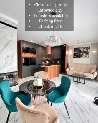 Apartament Exclusive Luxor Bobrowniki Katowice Pyrzowice