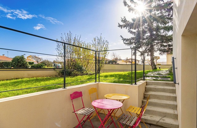 Apartamento 'La Chevallerie' con terraza privada, jardín privado y Wi-Fi