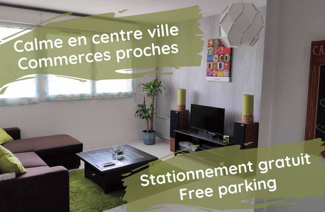 Apartamento de 50 m² en el centro, tranquilo, en el borde del parque