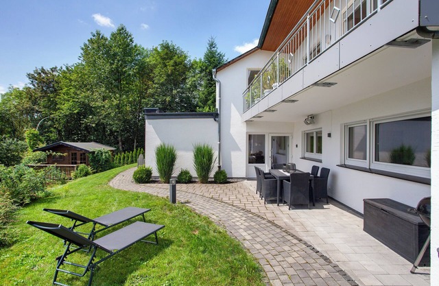 Apartamento 'Am Wald' con terraza privada, jardín compartido y Wi-Fi
