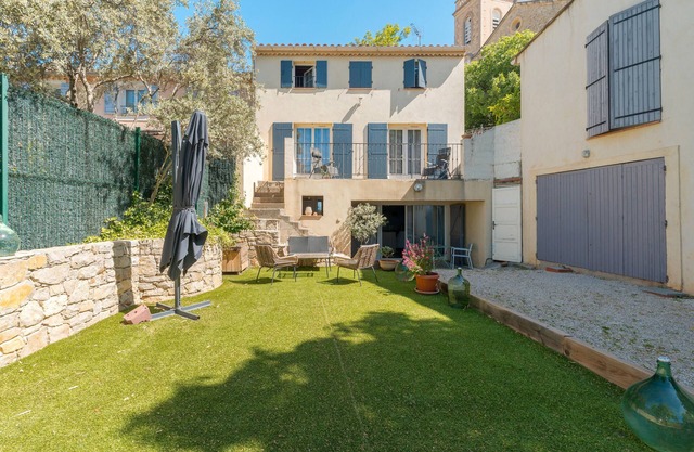 Apartamento 'Au Pied De La Sainte Victoire' con terraza privada, jardín privado y Wi-Fi
