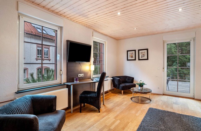 Apartamento 'Ferienwohnung Luise' con terraza privada, balcón y Wi-Fi