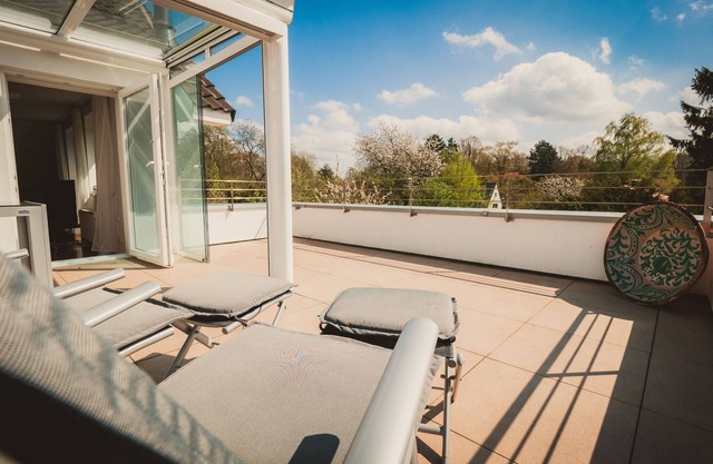 Apartamento "Flair" 95 m², 2 habitaciones, azotea jardín de invierno, ambiente