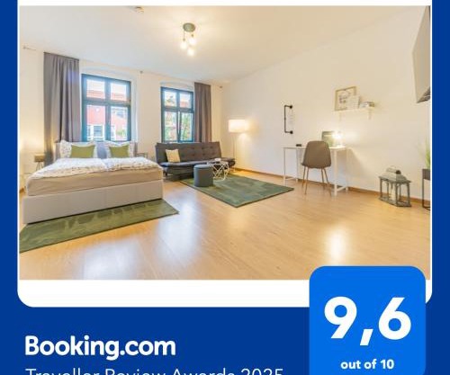 Apartment Fröhlich am Staatstheater, zentrale Lage, für bis zu 4 Personen, 46qm