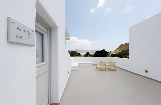 Apartamento En Un Hotel 'Echinousa Kimolos Maisonette no3' Con Vistas Al Mar y Aire Acondicionado
