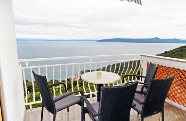 Apartamento en Mošćenička Draga con Seaview, Terraza, Acondicionador, WIFI (4364-5)