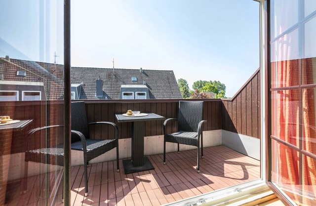 Apartamento 'Landhaus Katharina' con terraza compartida, balcón y Wi-Fi