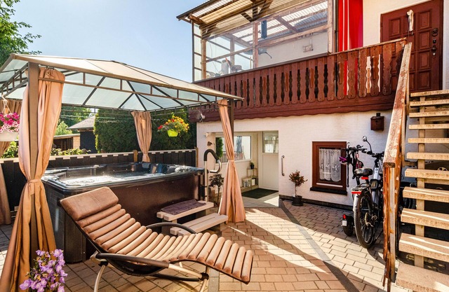Apartamento 'Mit Herz' con terraza compartida, jardín compartido y Wi-Fi