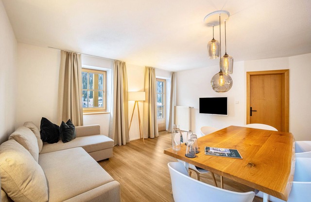 Apartamento "Mountain Residence Kasern Nr 1" con vistas a la montaña, jardín y Wi-Fi
