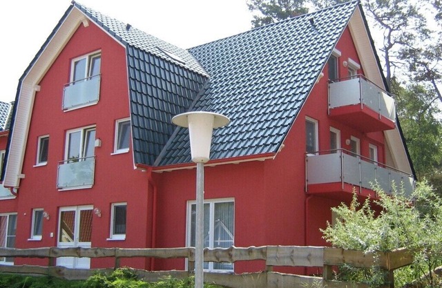 Apartamento en Usedom, tranquilo y cerca de la playa (150m), wifi gratis,