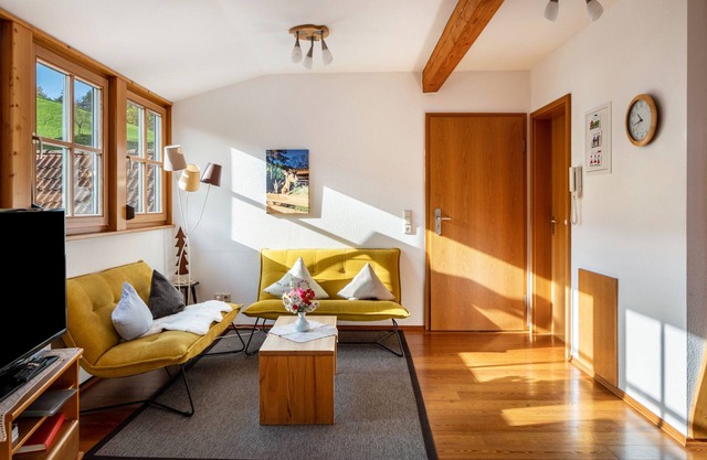 Apartamento 'Panoramablick' con terraza compartida, jardín compartido y Wi-Fi