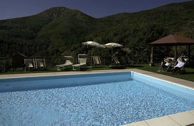 Apartamento rodeado de la campiña toscana y con una piscina climatizada