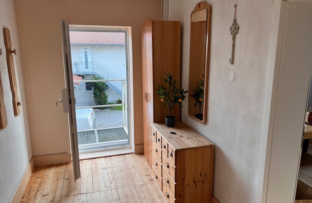 Apartamento 'Umgebautes Bauernhaus' con terraza compartida y Wi-Fi
