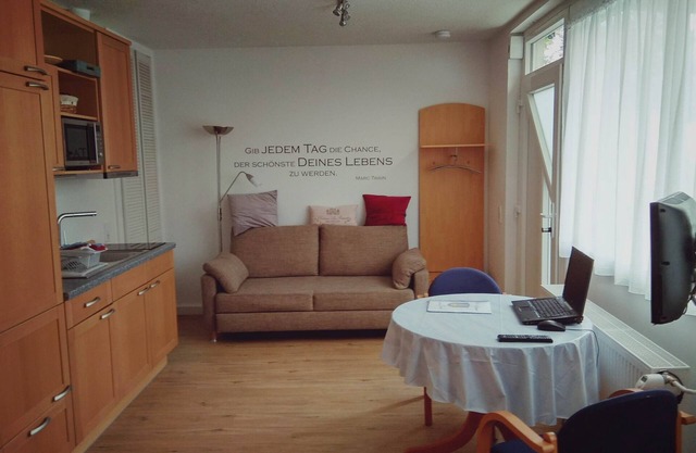 Apartamento m. Jardín / terraza y buena conexión a Frankfurt.