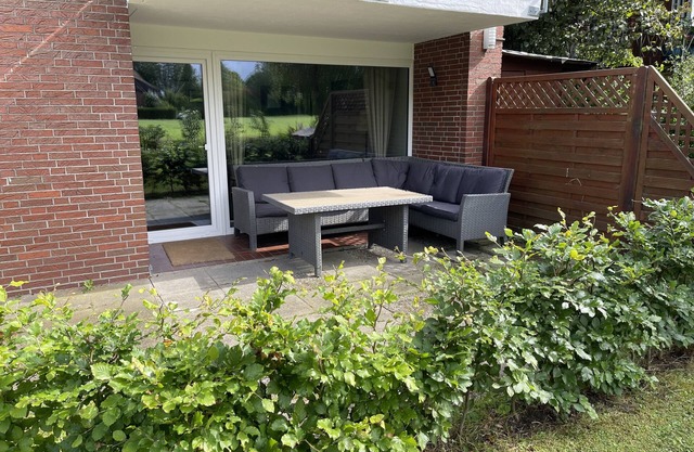 Apartamento 'Ferienwohnung Mit Terrasse' con vistas al lago, terraza privada y Wi-Fi