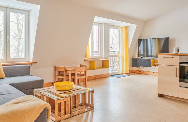 Apartamento amarillo - vacaciones en la granja orgánica
