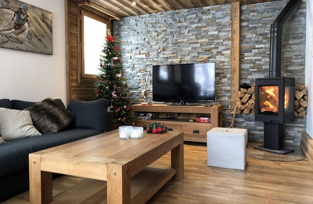 App / Chalet 85 m2 + terraza - St Martin Belleville / Villarabout - 3 Valles