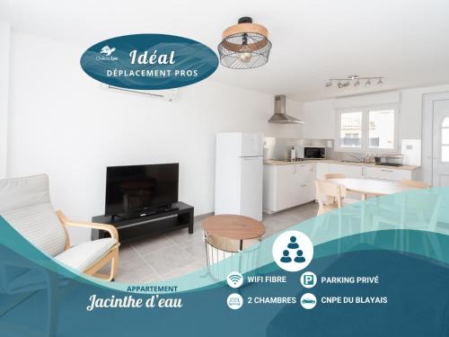 Appart' Jacinthe d'eau - clim - Chelona'Loc
