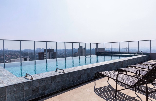 Apt vista incrivel piscina e academia
