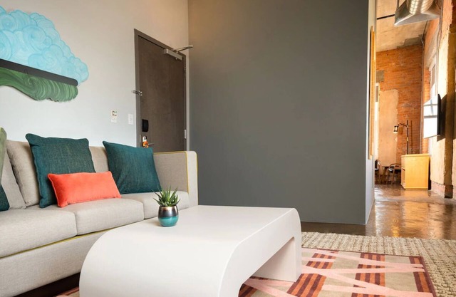 Artistic Oasis in Dallas w/ City Skyline Views! Artistic Atmosphere