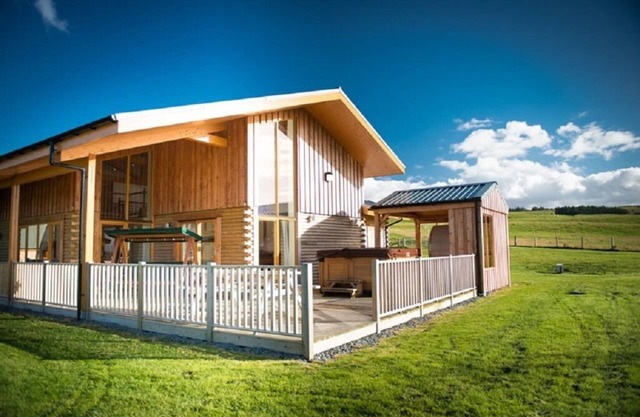Aurae Lodge, cabaña de madera de montaña de lujo